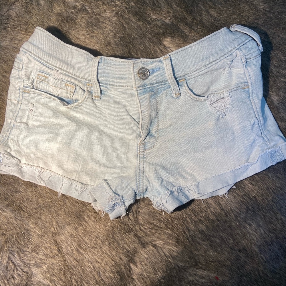 Abercrombie & Fitch Low Rise Jean Shorts